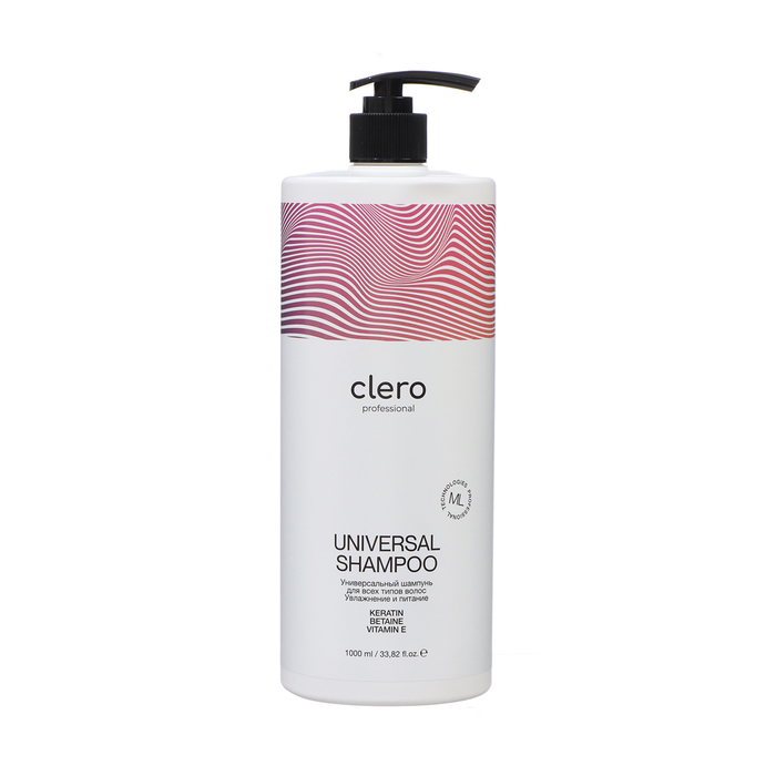 Шампунь для волос Clero Professional "Универсальный", 1 л