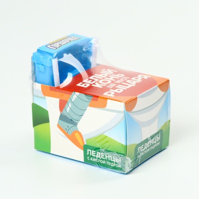 Леденцы с пудрой «Белый конь для моего рыцаря» унитаз, 15 г