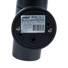 Светильник уличный Uniel, 14 Вт, GU10, IP65, 76,5х161х110 мм, цвет чёрный - Фото 6