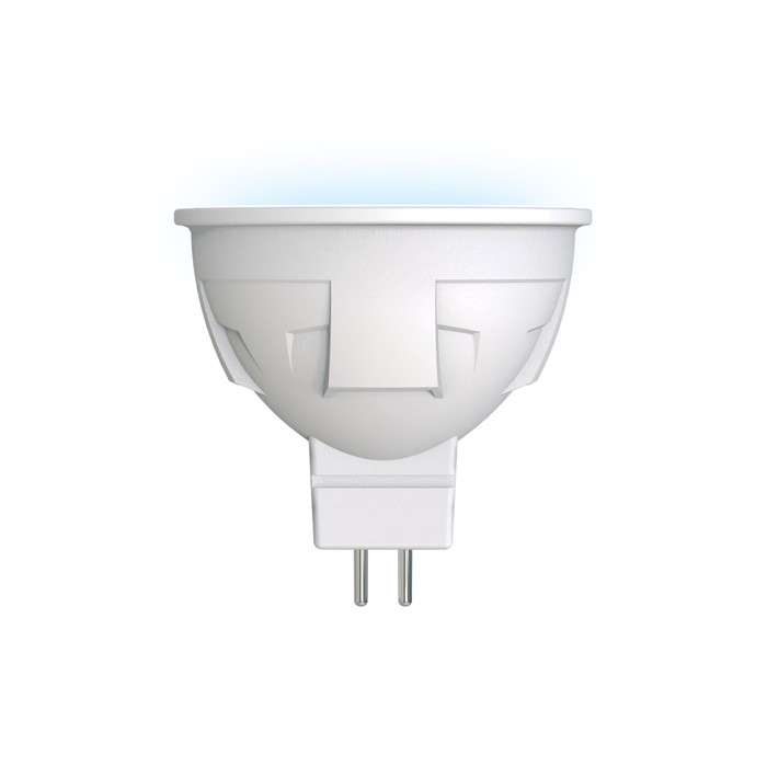 Лампа светодиодная Uniel, GU5.3, 6 Вт, свечение белое - Фото 1