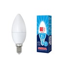 Лампа светодиодная Uniel, E14, 7 Вт, свечение белое - фото 4319288