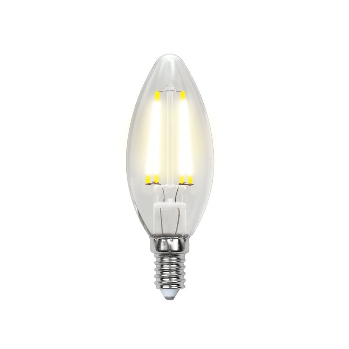 Лампа светодиодная Uniel, E14, 7,5 Вт, свечение белое