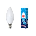 Лампа светодиодная Uniel, E14, 11 Вт, свечение белое - фото 4319313