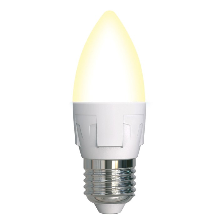 Лампа светодиодная Uniel, E27, 7 Вт, 3000К, свечение тёплое белое - Фото 1