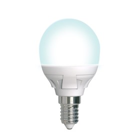 Лампа светодиодная Uniel, E14, 7 Вт, 4000К, свечение белое