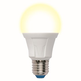 Лампа светодиодная Uniel, E27, 16 Вт, 3000К, свечение тёплое белое