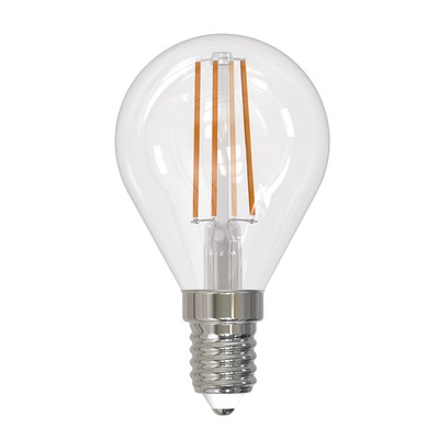 Лампа светодиодная Uniel, E14, 9 Вт, 3000К, свечение тёплое белое