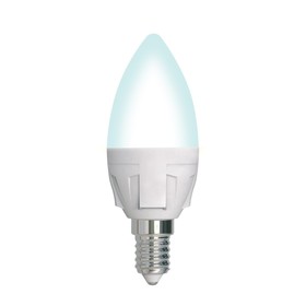 Лампа светодиодная Uniel, E14, 7 Вт, 4000К, свечение белое
