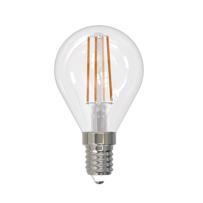 Лампа светодиодная Uniel, E14, 9 Вт, 3000К, свечение тёплое белое