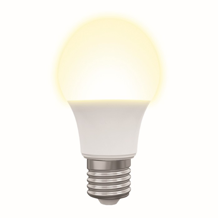 Лампа светодиодная Uniel, E27, 9 Вт, 3000К, свечение тёплое белое - Фото 1