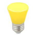 Лампа светодиодная Uniel, E27, 1 Вт, свечение жёлтое - фото 4319485