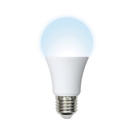Лампа светодиодная Uniel, E27, 9 Вт, 6500К, свечение дневное белое
