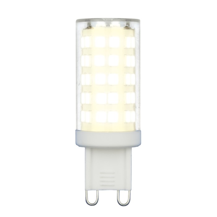 Лампа светодиодная Uniel, G9, 9 Вт, 3000К, свечение тёплое белое - Фото 1