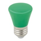Лампа светодиодная Uniel, E27, 1 Вт, свечение зелёное - Фото 1