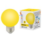 Лампа светодиодная Uniel, E27, 3 Вт, свечение жёлтое - фото 4319533