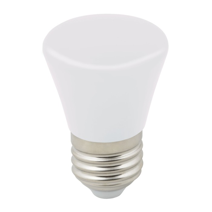 Лампа светодиодная Uniel, E27, 1 Вт, свечение дневное белое