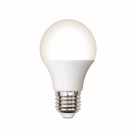 Лампа светодиодная Uniel, E27, 9 Вт, 3000К, свечение тёплое белое