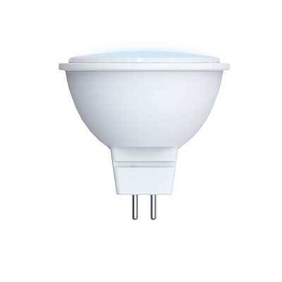 Лампа светодиодная Uniel, GU5.3, 5 Вт, 3000К, свечение тёплое белое