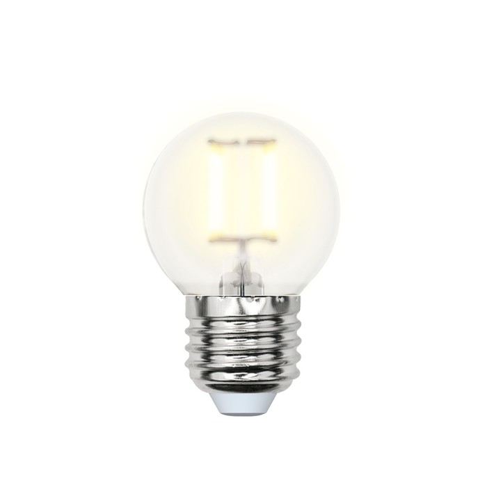 Лампа светодиодная Uniel, E27, 6 Вт, свечение тёплое белое - Фото 1