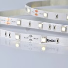Светодиодная лента на самоклеящейся основе Uniel, IP20, 5 м, 5050, 30 LED/м, 7,2 Вт/м, 12 В, 4000К, свечение белое - фото 304897874