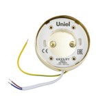 Светильник накладной Uniel, GX53, IP20, 25 мм, цвет золотой - фото 4320087