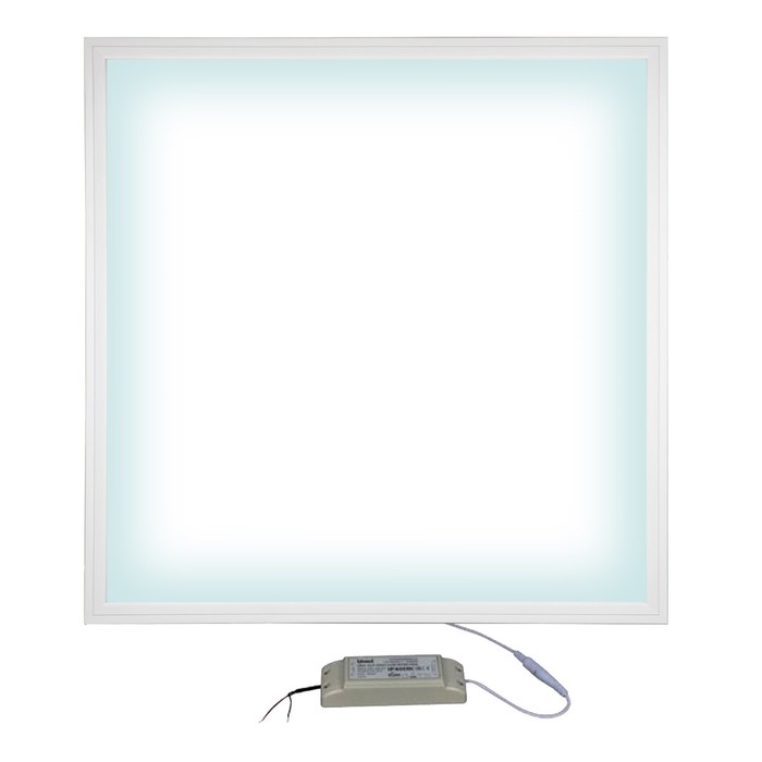 Светильник светодиодный потолочный Uniel, 36 Вт, IP40, LED, 4000К, 3000 Лм, 8х595х595 мм, цвет белый