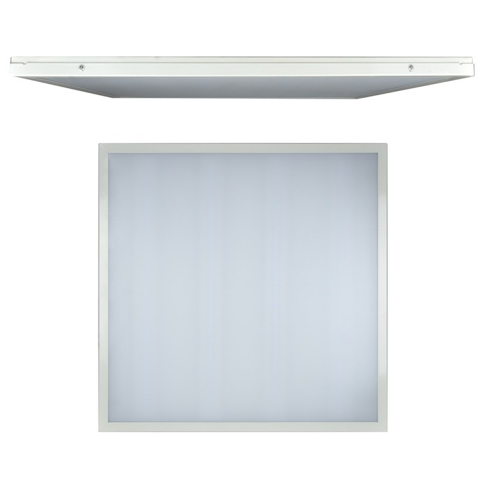Светильник светодиодный потолочный Uniel, 36 Вт, IP40, LED, 6500К, 2600 Лм, 19х595х595 мм, цвет белый