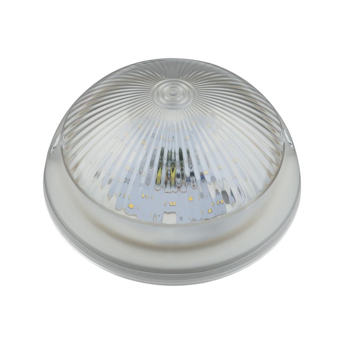 Светильник светодиодный влагозащищённый Uniel, 12 Вт, IP54, LED, 6500К, 1200 Лм, 210 мм, цвет белый