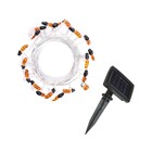 Садовая гирлянда на солнечной батарее «Пчёлки» Uniel, IP44, 3,8 м, теплый белый 10447548