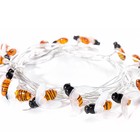 Садовая гирлянда на солнечной батарее «Пчёлки» Uniel, IP44, 3,8 м, теплый белый 10447548