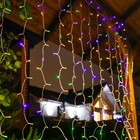 Садовый занавес на солнечной батарее Uniel, IP44, 1,5 м, разноцветный - Фото 5