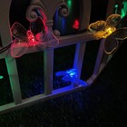 Садовая гирлянда на солнечной батарее «Бабочки» Uniel, IP44, 4 м, разноцветный - фото 24742275