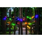 Садовая гирлянда на солнечной батарее «Бабочки» Uniel, IP44, 4 м, разноцветный - фото 24742276