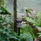 Cветильник садовый на солнечной батарее Uniel, 1 светодиод, IP44, черный - Фото 3