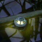 Садовый светильник на солнечной батарее. Плавающий Uniel, LED, IP44, 3000/4000К, 8 Лм, 105х110х110 мм, цвет прозрачный и белый - Фото 11
