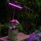 Светильник для растений светодиодный с таймером, на прищепке Uniel, 15 Вт, LED, IP40, 710х110х75 мм, цвет чёрный - Фото 7