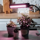 Светильник для растений светодиодный, на прищепке Uniel, 18 Вт, LED, IP40, 690х106х76 мм, цвет чёрный - Фото 1