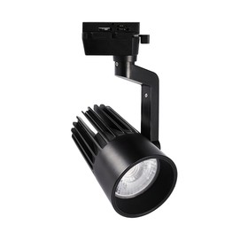 Светильник-прожектор светодиодный трековый Uniel, 40 Вт, IP40, LED, 4000К, 3600 Лм, 185х85х140 мм, цвет чёрный