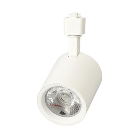 Светильник-прожектор светодиодный трековый Uniel, 25 Вт, IP40, LED, 4000К, 2200 Лм, 152х108х88 мм, цвет белый