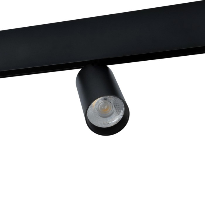 Светильник-прожектор светодиодный трековый Uniel, 24 Вт, IP20, LED, 4000К, 2100 Лм, 220х70х145 мм, цвет чёрный