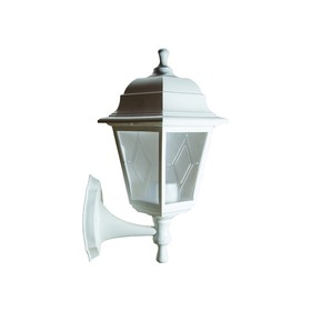 Светильник уличный Uniel, 60 Вт, E27, IP44, 350х180 мм, цвет белый