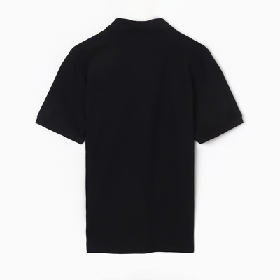 Футболка мужская поло, цвет чёрный, размер 48