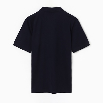 Футболка мужская поло, цвет тёмно-синий, размер 50