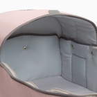 Люлька-переноска для новорожденных  «Ассорти», цвет розовый с серым - Фото 12