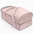 Люлька-переноска для новорожденных  «Ассорти», цвет розовый с серым - Фото 3