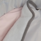 Люлька-переноска для новорожденных  «Ассорти», цвет розовый с серым - фото 9660095