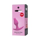 Анальная пробка  Fun Factory BOOTIE FEM силикон, D=29 mm,  8,5 см,  розовый - Фото 9
