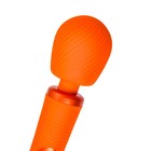Вибромассажер Fun Factory VIM VIBRATING WAND, силикон,  31,3 см, оранжевый - Фото 13
