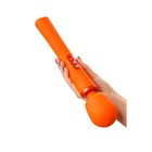 Вибромассажер Fun Factory VIM VIBRATING WAND, силикон,  31,3 см, оранжевый - Фото 7