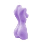 Интерьерная свеча Pecado BDSM «женский торс»  850 гр,  фиолетовый - Фото 5